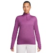 Nike Dri-FIT Swift Element UV Half Zip Shirt Dame Purple