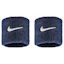 Nike Swoosh Classic Wristbands 2-Pack Unisex Blå