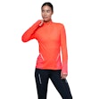 Ronhill Tech Reflect 1/2 Zip Shirt Femme Orange