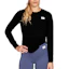 SAYSKY Logo Motion Shirt Femme Noir