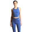 Craft Collective Cropped Singlet Women Blau