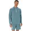 ASICS Icon 1/2 Zip Shirt Herr Blå