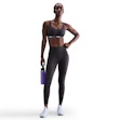 Nike Indy Dri-FIT High Support Padded Convertible Sports Bra Femme Noir