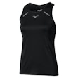 Mizuno Tech Light Singlet Dam Schwarz