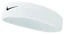 Nike Swoosh Hoofdband Unisex Hvid