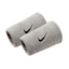 Nike Swoosh Classic Doublewide Wristbands 2-Pack Unisex Grå