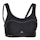 PureLime Compression Bra Dam Schwarz