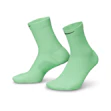 Nike Fast Midweight Micro-Crew Socks Unisex Lime