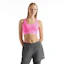 New Balance Essential Run Bra Women Neon Pink