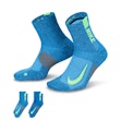 Nike Multiplier Socks 2-pack Unisexe Blau