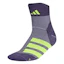 adidas Run X Adizero Ankle Socks Unisex Purple