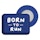 BibBits Race Number Magnets - Born To Run Blau