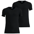 Odlo Active Light Baselayer V-Neck T-shirt 2 Pack Men Schwarz