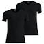 Odlo Active Light Baselayer V-Neck T-shirt 2 Pack Men Black