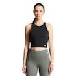 Craft Collective Cropped Singlet Women Schwarz
