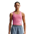 Nike Tempo Swoosh Run Dri-FIT Tank Top Dame Lyserød