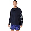 ASICS FujiTrail Logo Shirt Herren Blue