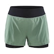Craft ADV Essence 2in1 Shorts Dam Grün