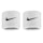 Nike Swoosh Classic Wristbands 2-Pack Unisex Weiß