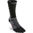 Injinji Ultra Run Crew/Coolmax Socks Unisex Schwarz