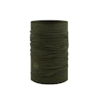 Buff Midweight Merino Wool Solid Bark Unisex Green