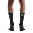 On Elite Run Sock High Unisexe Schwarz