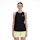New Balance Jacquard Slim Singlet Dame Schwarz