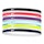 Nike Swoosh Sport Headbands 6-Pack Tipped Unisex Mehrfarbig