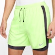 Nike Dri-FIT Stride 5 Inch Hybrid Short Herren Lime