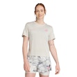adidas Own The Run Melange T-shirt Femme Creme