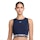 Nike Pro 365 Dri-FIT Crop Tank Femme Blau