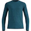 Odlo Essential Seamless Crew Neck Shirt Herren Blau