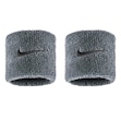 Nike Swoosh Classic Wristbands 2-Pack Unisex Grau