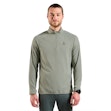 Odlo Zeroweight Warm Midlayer Half Zip Herr Grün