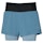 Mizuno Trail ER 2in1 Short Dame Blau
