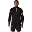 ASICS Icon 1/2 Zip Shirt Herre Schwarz