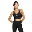 adidas Run Medium-Support Pocket Bra Femme Schwarz