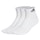 adidas Cushioned Sportswear Ankle Socks 3-Pack Unisexe White