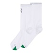 On Elite Run Sock High Unisexe Weiß