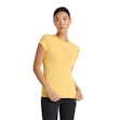 New Balance Jacquard Slim T-shirt Women Gelb