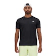 New Balance Athletics T-shirt Herre Schwarz