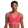Nike Pro Indy Plunge Dri-FIT Medium Support Padded Sports Bra Damen Rosa