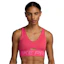 Nike Pro Indy Plunge Dri-FIT Medium Support Padded Sports Bra Women Pink