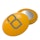 Gato Race Number Magnet Orange
