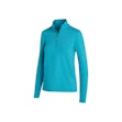 Saucony Solstice 1/4 Zip Women Blau