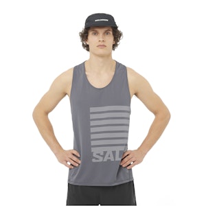 Salomon Sense Aero GFX Singlet Herre Salomon Sense Aero GFX Singlet Herre