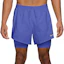 Nike Stride Dri-FIT 5 Inch Hybrid Shorts Homme Bleu