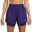 Nike One Dri-FIT High-Rise 3 Inch 2-in-1 Shorts Dam Lila