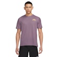 Nike Dri-FIT Solar Chase Trail T-shirt Herr Purple