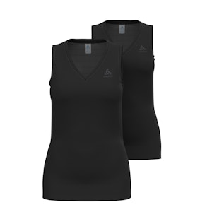 Odlo Active Everyday Eco Baselayer Singlet V-Neck 2-Pack Damen Odlo Active Everyday Eco Baselayer Singlet V-Neck 2-Pack Damen